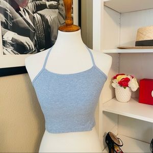 Beyond Yoga spacedye razor crop tank